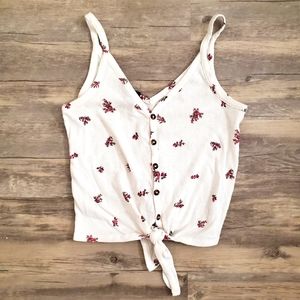 🏷Wild Fable Tie Front Crop Top🏷